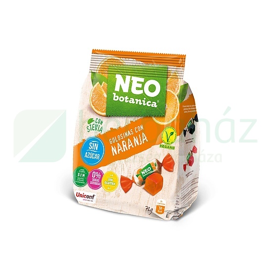 GM NEO BOTANICA ZSELÉCUKORKA NARANCS ÍZŰ CUKORMENTES, STEVIÁVAL 72G