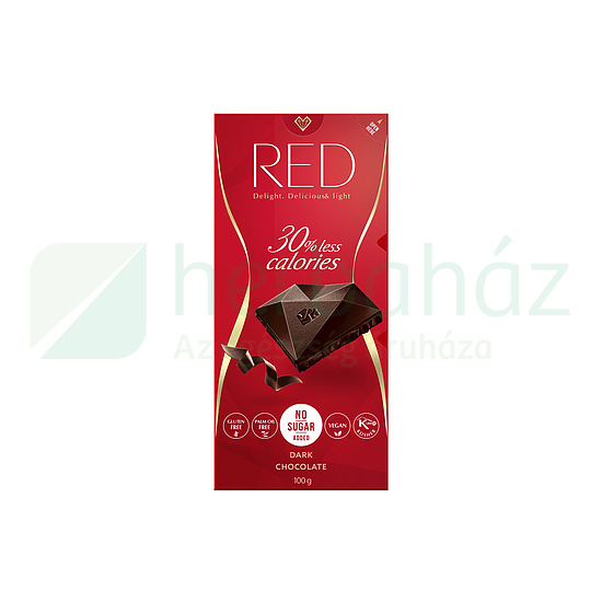 GM RED DELIGHT CSÖKKENTETT ENERGIATARTALMÚ ÉTCSOKOLÁDÉ HCN 100G