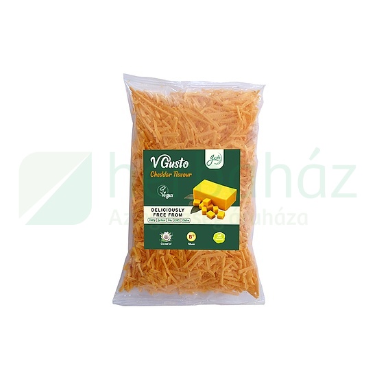 GUSTO VEGÁN CHEDDAR RESZELT KÉSZÍTMÉNY 200G [H]