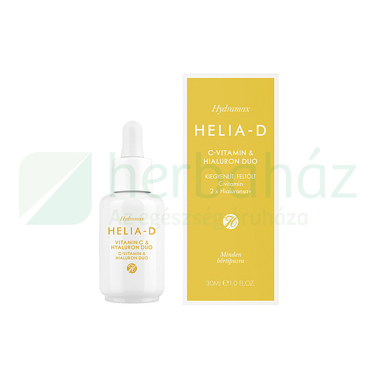 HELIA-D HYDRAMAX C-VITAMIN ÉS HIALURON DUO SZÉRUM 30ML