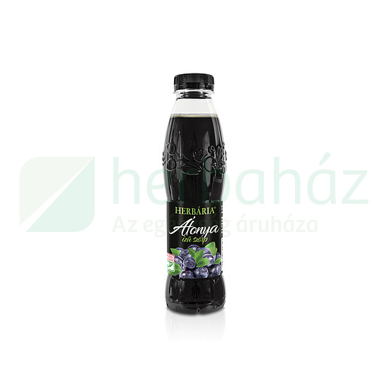 HERBÁRIA ÁFONYA ÍZŰ SZÖRP 500ML DRS+50FT BETÉTDÍJ