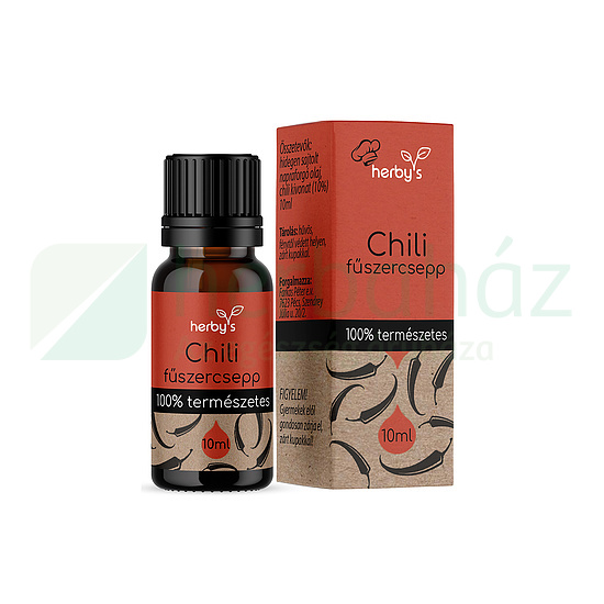 HERBYS CHILI FŰSZERCSEPP 100% TERMÉSZETES 10ML