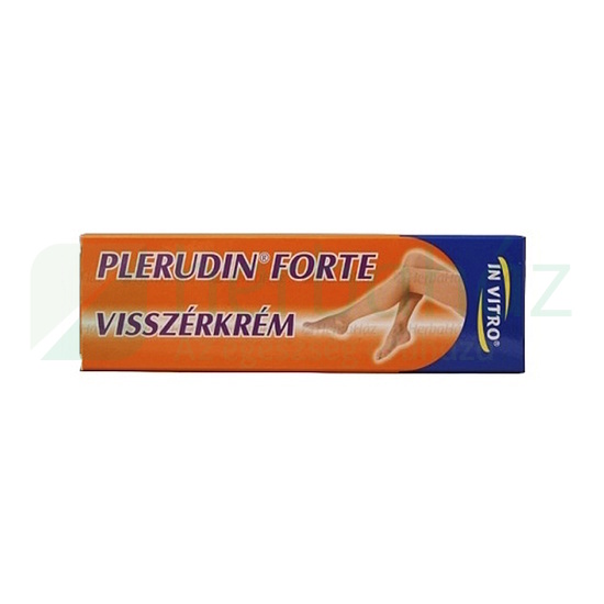 IN VITRO PLERUDIN FORTE VISSZÉRKRÉM 50G