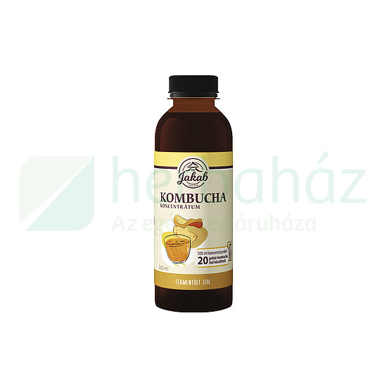 JAKAB KOMBUCHA KONCENTRÁTUM NATÚR 500ML DRS+50FT BETÉTDÍJ