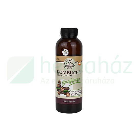 JAKAB KOMBUCHA KONCENTRÁTUM SZEGFŰSZEGGEL 500ML DRS+50FT BETÉTDÍJ