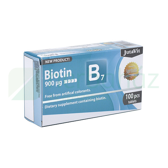 JUTAVIT BIOTIN 900mmg 100DB