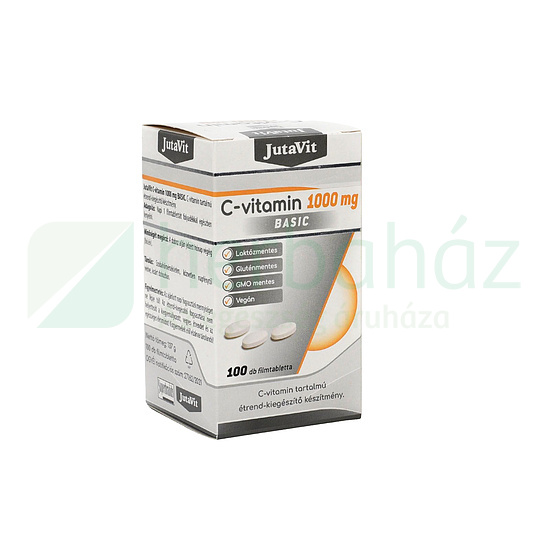 JUTAVIT C-VITAMIN 1000MG BASIC FILMTABLETTA 100DB