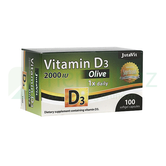 JUTAVIT D3 VITAMIN 2000NE OLIVA LÁGYKAPSZULA 100DB