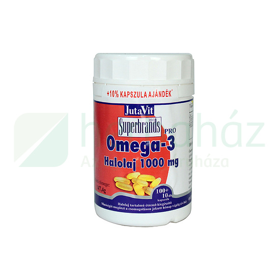 JUTAVIT OMEGA-3-PRO HALOLAJ 1000MG KAPSZULA 100DB