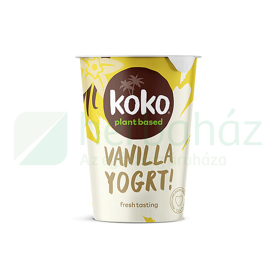 KOKO KÓKUSZGHURT VANÍLIÁS 400G [H]