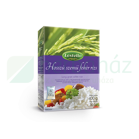 LESTELLO - HOSSZÚ SZEMŰ FEHÉR RIZS 400G