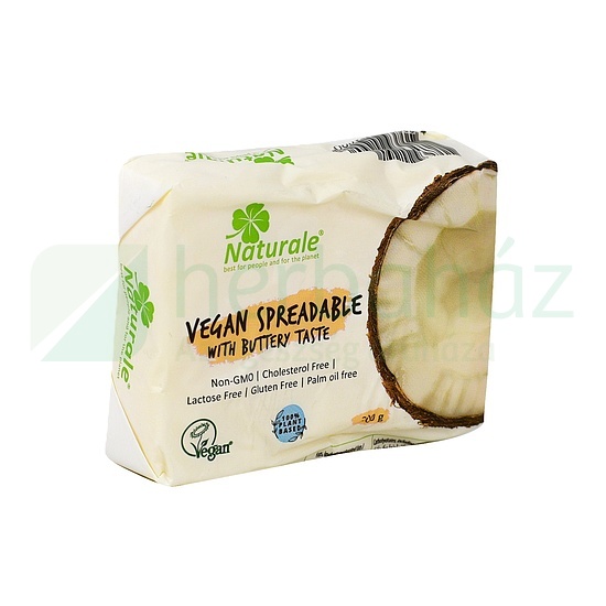 NATURALE VEGÁN NÖVÉNYI ALAPÚ KENHETŐ KÉSZÍTMÉNY VAJ ÍZŰ 200G [H]