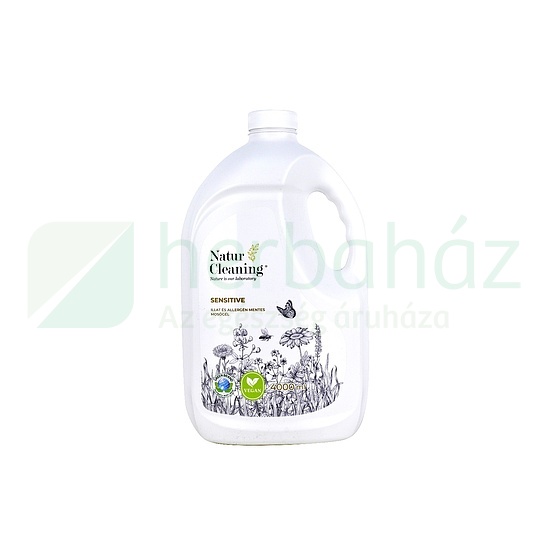 NATURCLEANING SENSITIVE ILLAT- ÉS ALLERGÉN MENTES MOSÓGÉL 4000ML