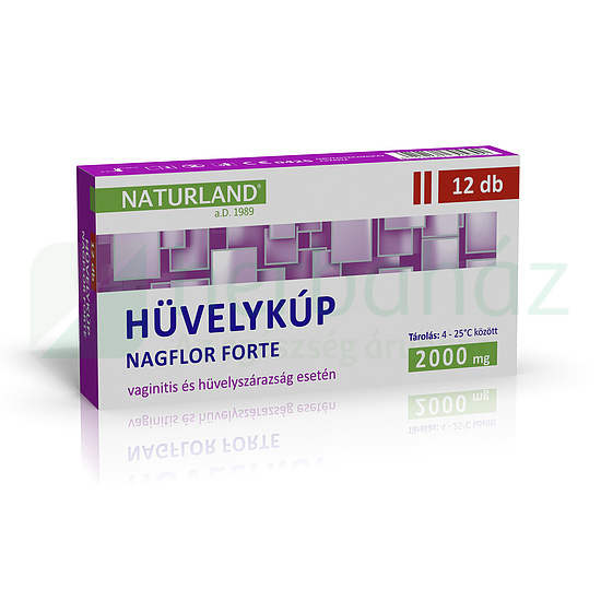 NATURLAND NAGFLOR FORTE HÜVELYKÚP 2000MG 12DB