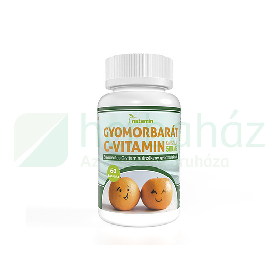 NETAMIN GYOMORBARÁT C-VITAMIN 500MG KAPSZULA 60DB