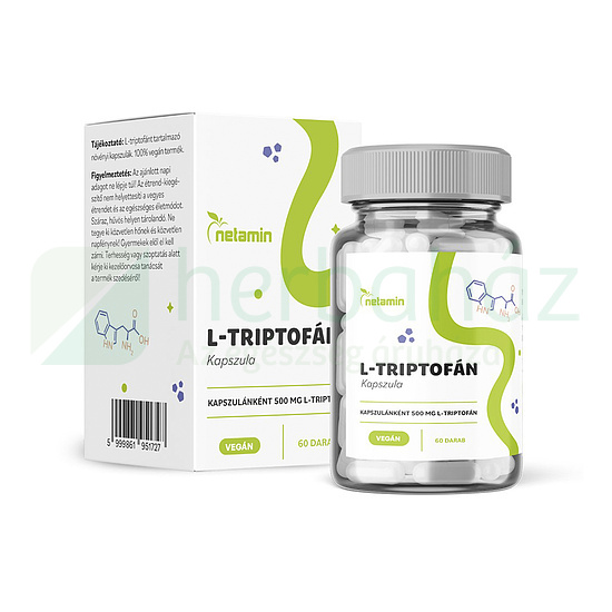 NETAMIN L-TRIPTOFÁN KAPSZULA 500MG KAPSZULA 60DB