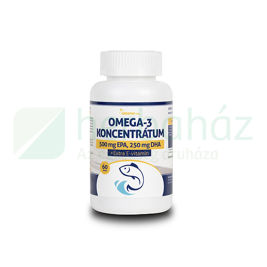 NETAMIN OMEGA-3 KONCENTRÁTUM KAPSZULA 60DB