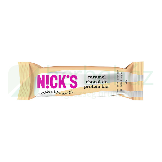 NICKS KARAMELLÁS-CSOKOLÁDÉS PROTEINSZELET 50G