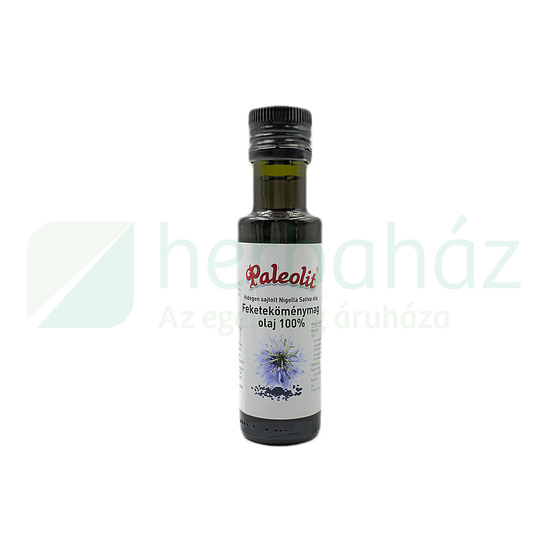 PALEOLIT HIDEGEN SAJTOLT NIGELLA SATIVA OLAJ FEKETEKÖMÉNYMAG OLAJ 100% 100ML