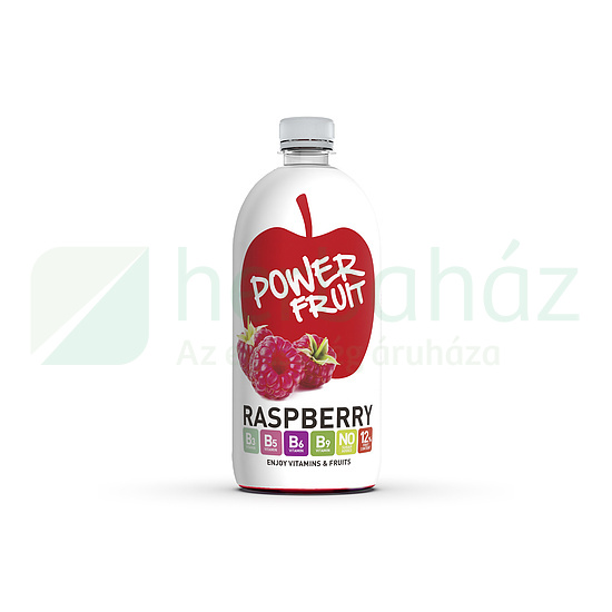 POWER FRUIT ITAL MÁLNA ÉDESÍTŐSZEREKKEL 750ML DRS+50FT BETÉTDÍJ