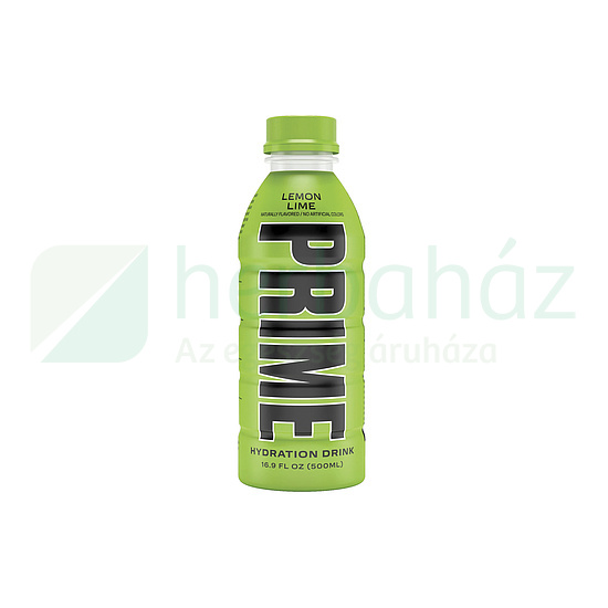 PRIME SZÉNSAVMENTES ÜDÍTŐITAL CITROM LIME ÍZŰ ÉDESÍTŐSZEREKKEL 500ML