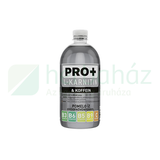 PRO+ L-KARNITIN + KOFFEIN - POMELO GYÓGYNÖVÉNYEKKEL 750ML DRS+50FT BETÉTDÍJ