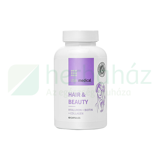 USA MEDICAL HAIR AND BEAUTY - HAJVITAMIN KAPSZULA 60DB