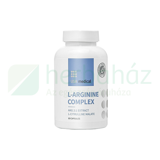 USA MEDICAL L-ARGININE COMPLEX KAPSZULA 60DB