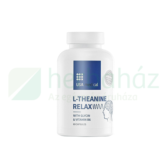 USA MEDICAL L-THEANINE RELAX KAPSZULA 60DB