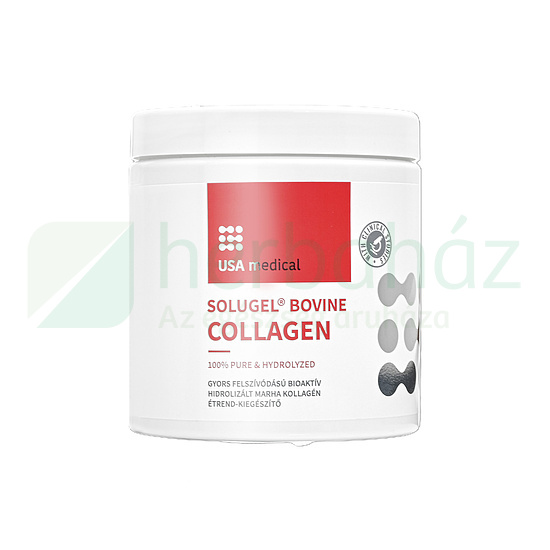 USA MEDICAL SOLUGEL BOVINE MARHA KOLLAGÉN POR 242G