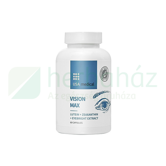 USA MEDICAL VISION MAX SZEMVITAMIN KAPSZULA 60DB