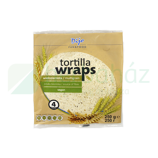 VEGÁN DIJO TORTILLA WRAPS SOKMAGVAS 250G