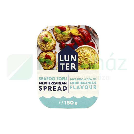 VEGÁN LUNTER TOFU SEAFOO MEDITERRÁN NÖVÉNYI ALAPÚ TERMÉK 150G [H]