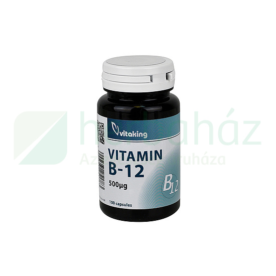 VITAKING B-12-KOBALAMIN 500MG KAPSZULA 100DB