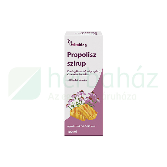 VITAKING PROPOLISZ SZIRUP ALKOHOLMENTES 100ML