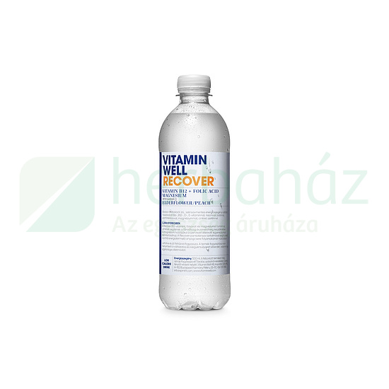 VITAMIN WELL RECOVER SZÉNSAVMENTES ÜDÍTŐITAL BODZA-ŐSZBARACK 500ML DRS+50FT BETÉTDÍJ