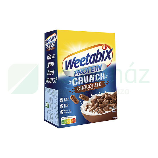 WEETABIX PROTEIN CRUNCH VITAMINOKKAL CSOKOLÁDÉS 450G