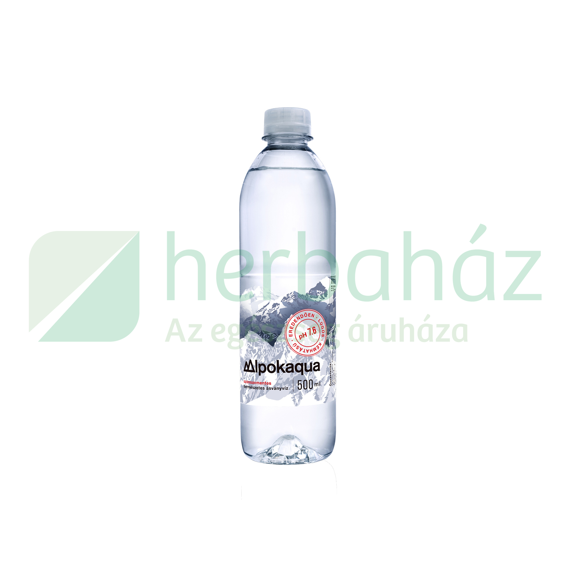 ALPOKAQUA SZÉNSAVMENTES TERMÉSZETES ÁSVÁNYVÍZ 500ML DRS+50FT BETÉTDÍJ