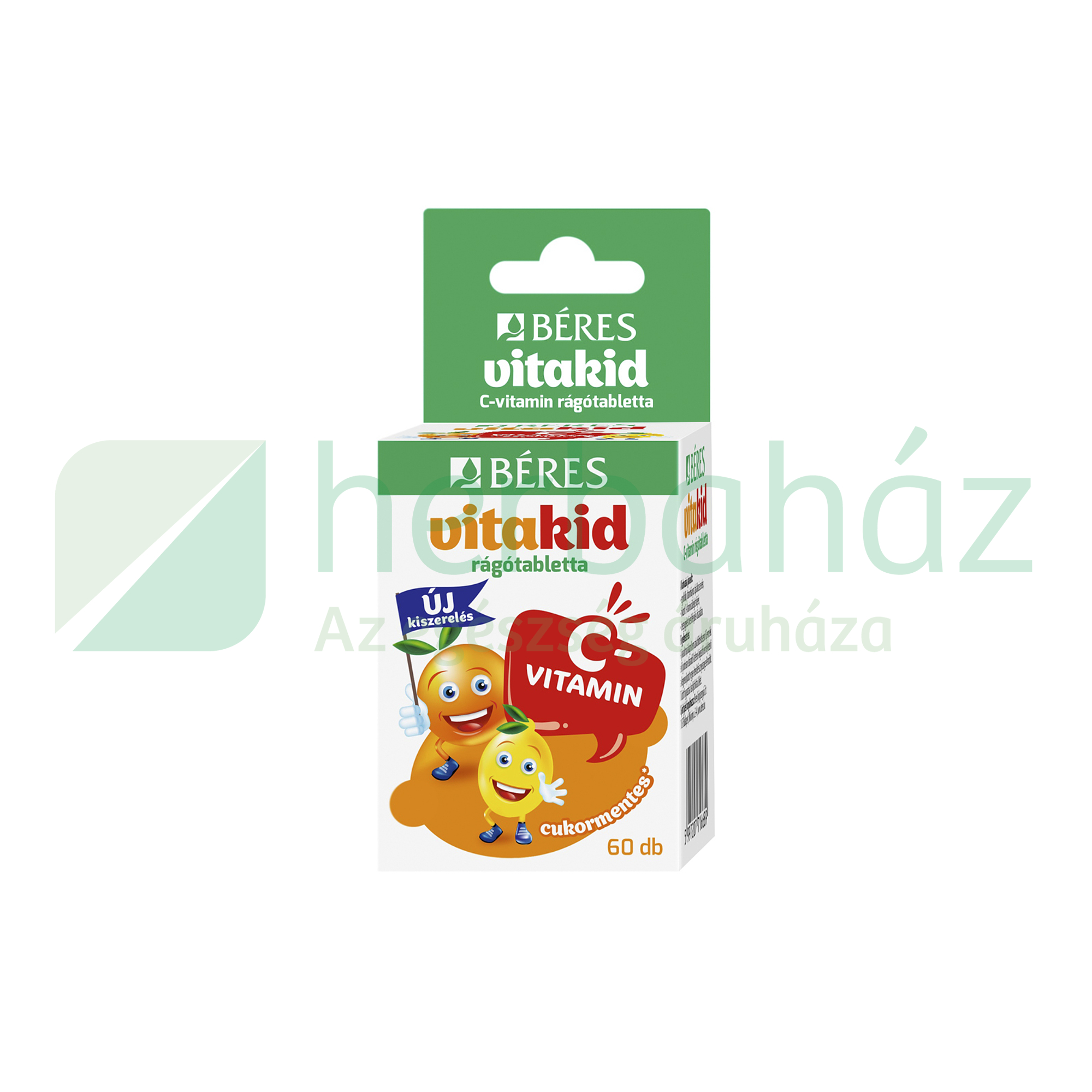 BÉRES VITAKID C-VITAMIN RÁGÓTABLETTA 60DB