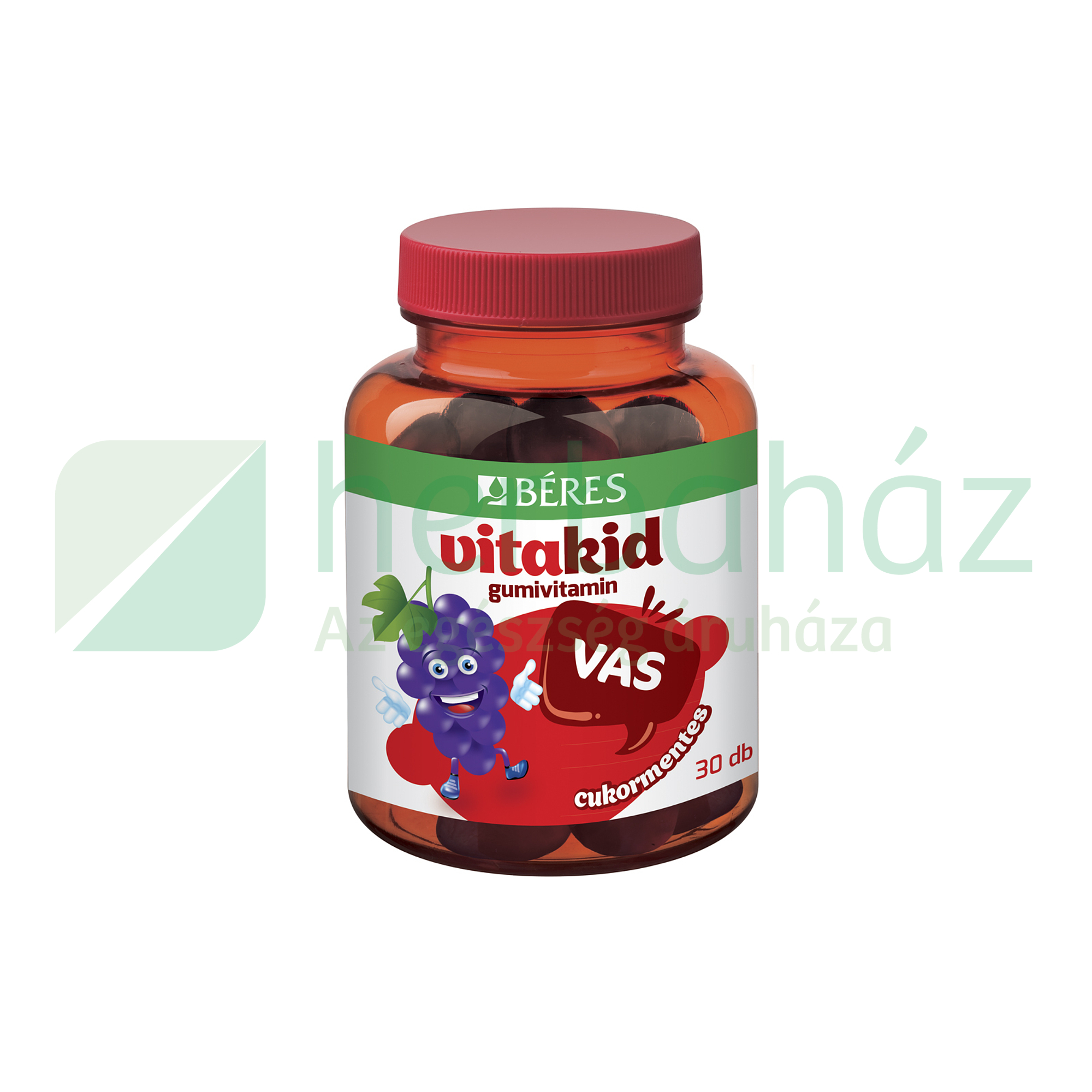 BÉRES VITAKID VAS GUMIVITAMIN 30DB