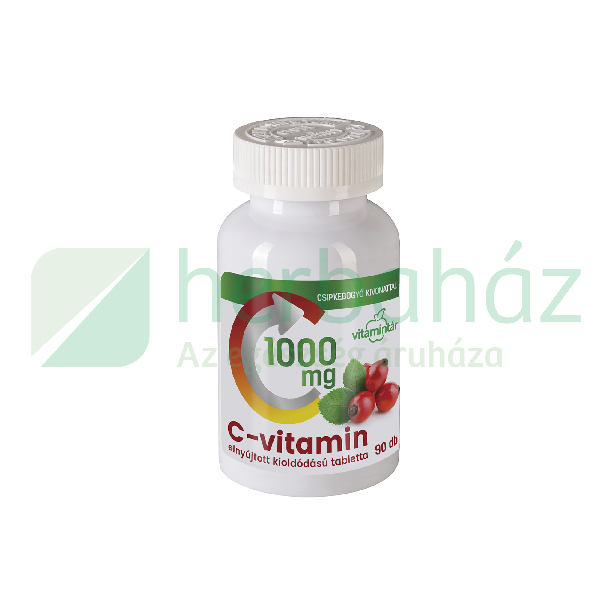 BÉRES VITAMINTÁR C-VITAMIN 1000MG CSIPKEBOGYÓ KIVONATTAL TABLETTA 90DB