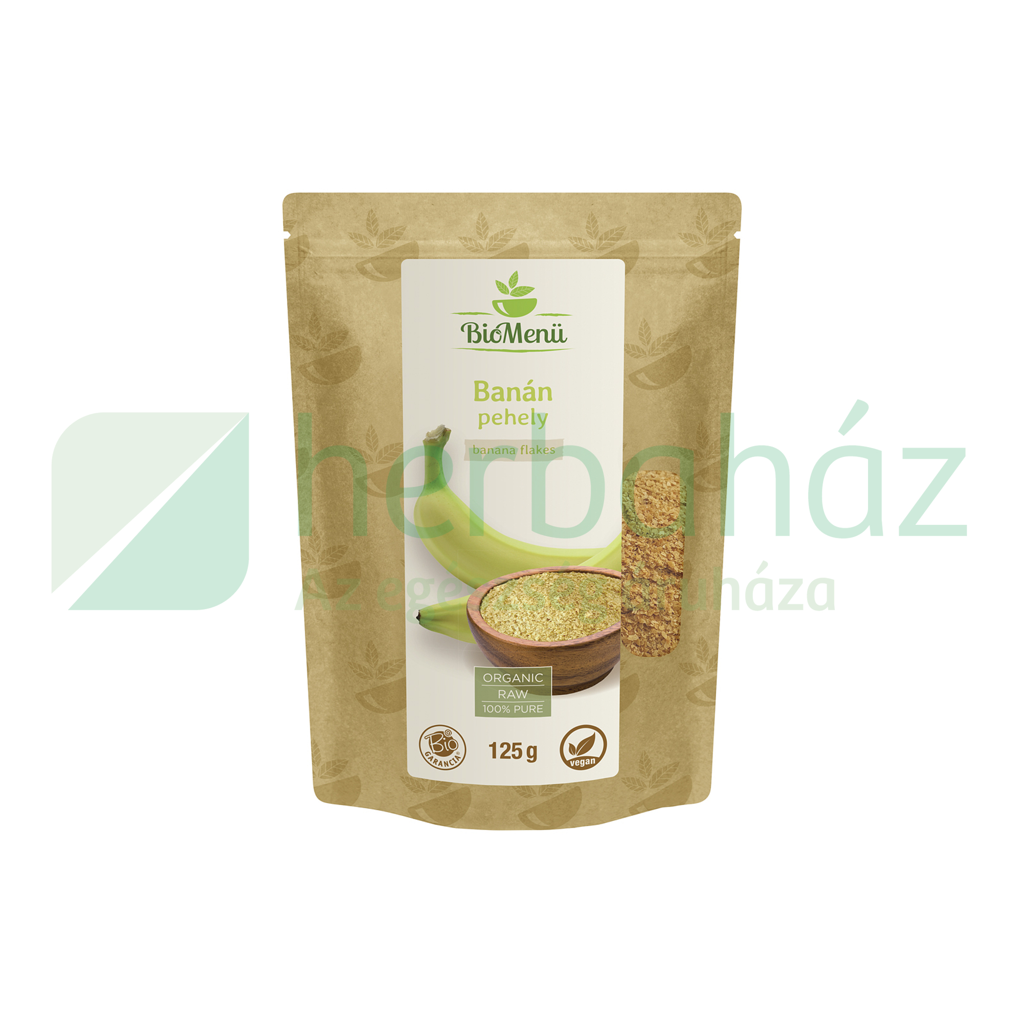 BIO BIOMENÜ BANÁNPEHELY 125G