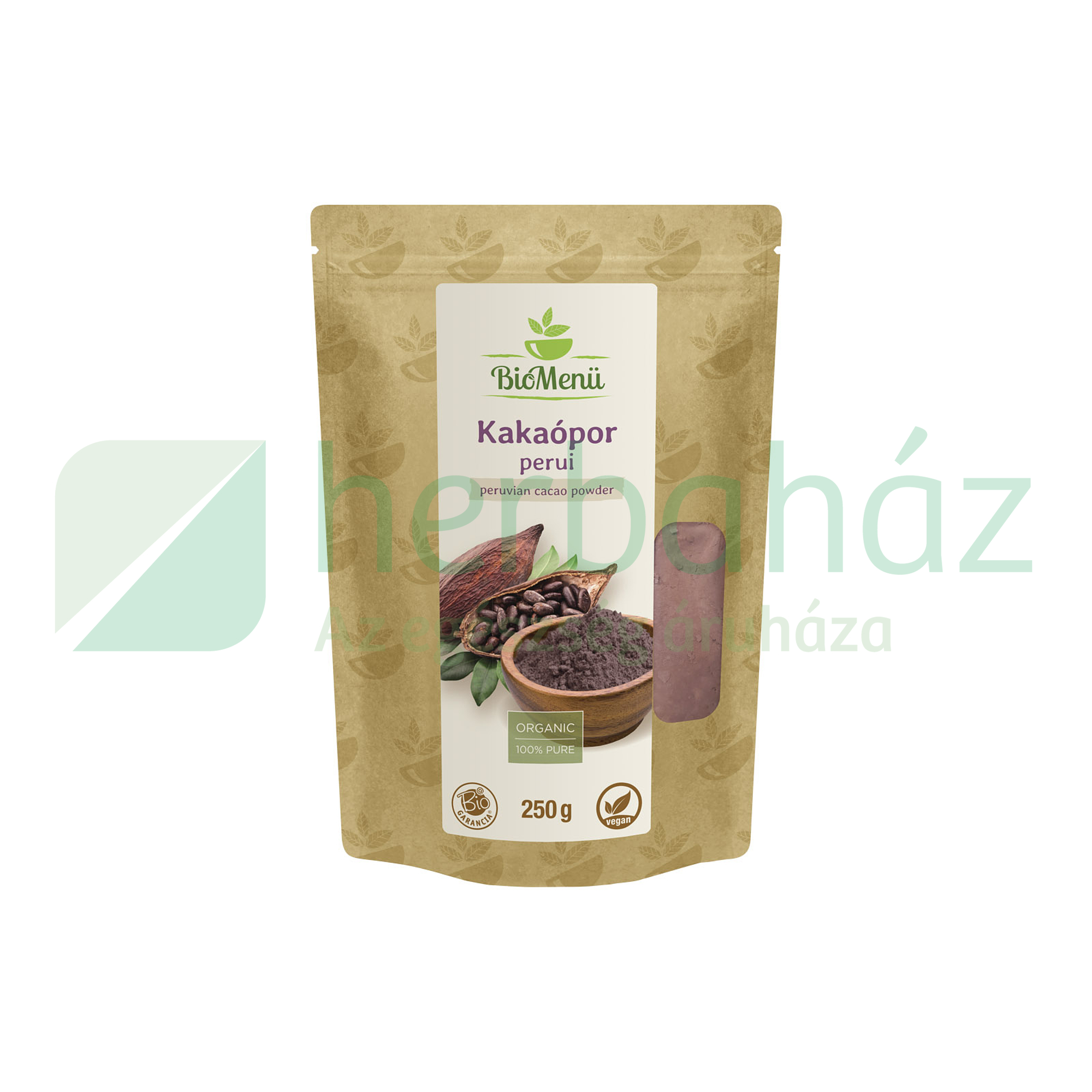 BIO BIOMENÜ KAKAÓPOR PERUI 250G