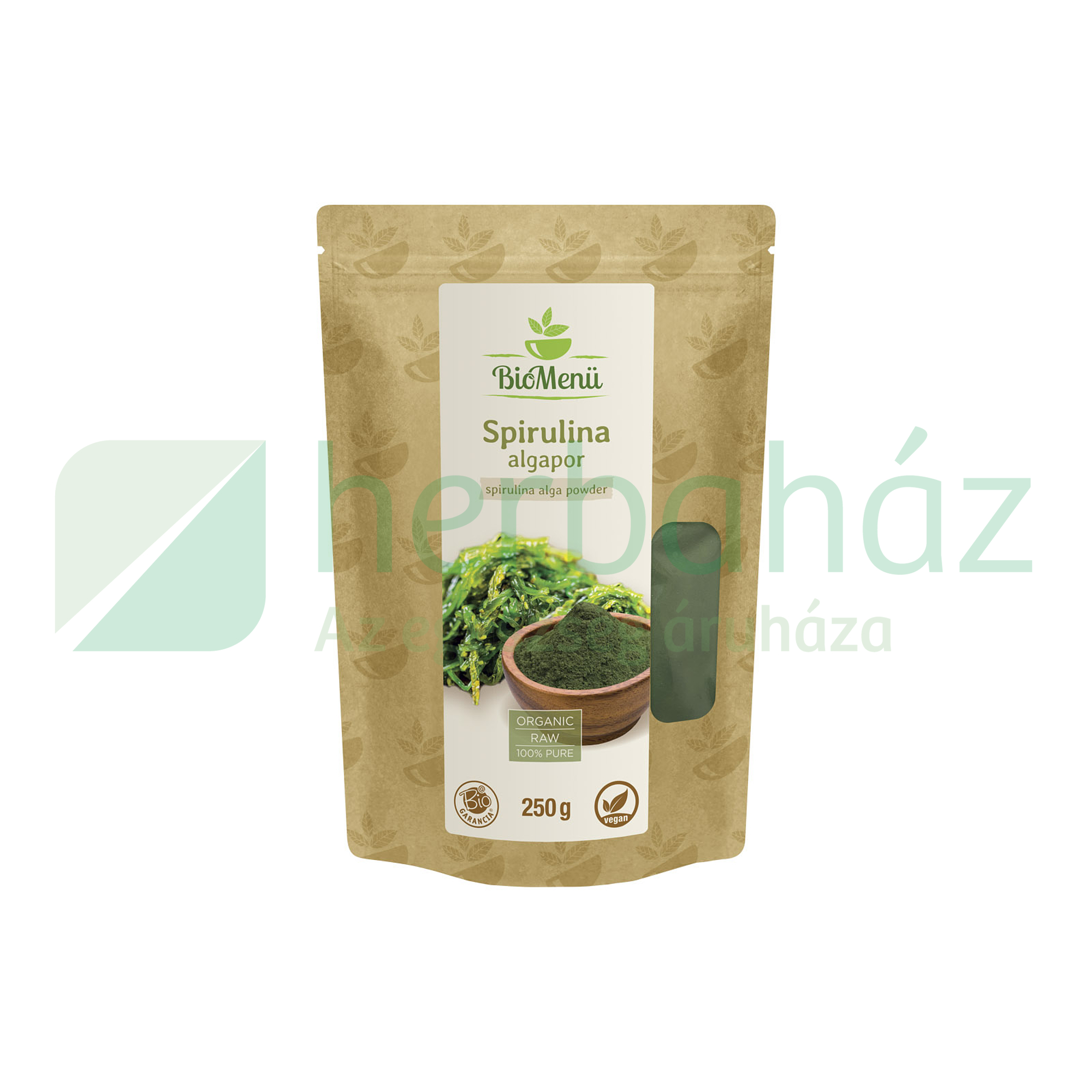 BIO BIOMENÜ SPIRULINA ALGA POR 250G