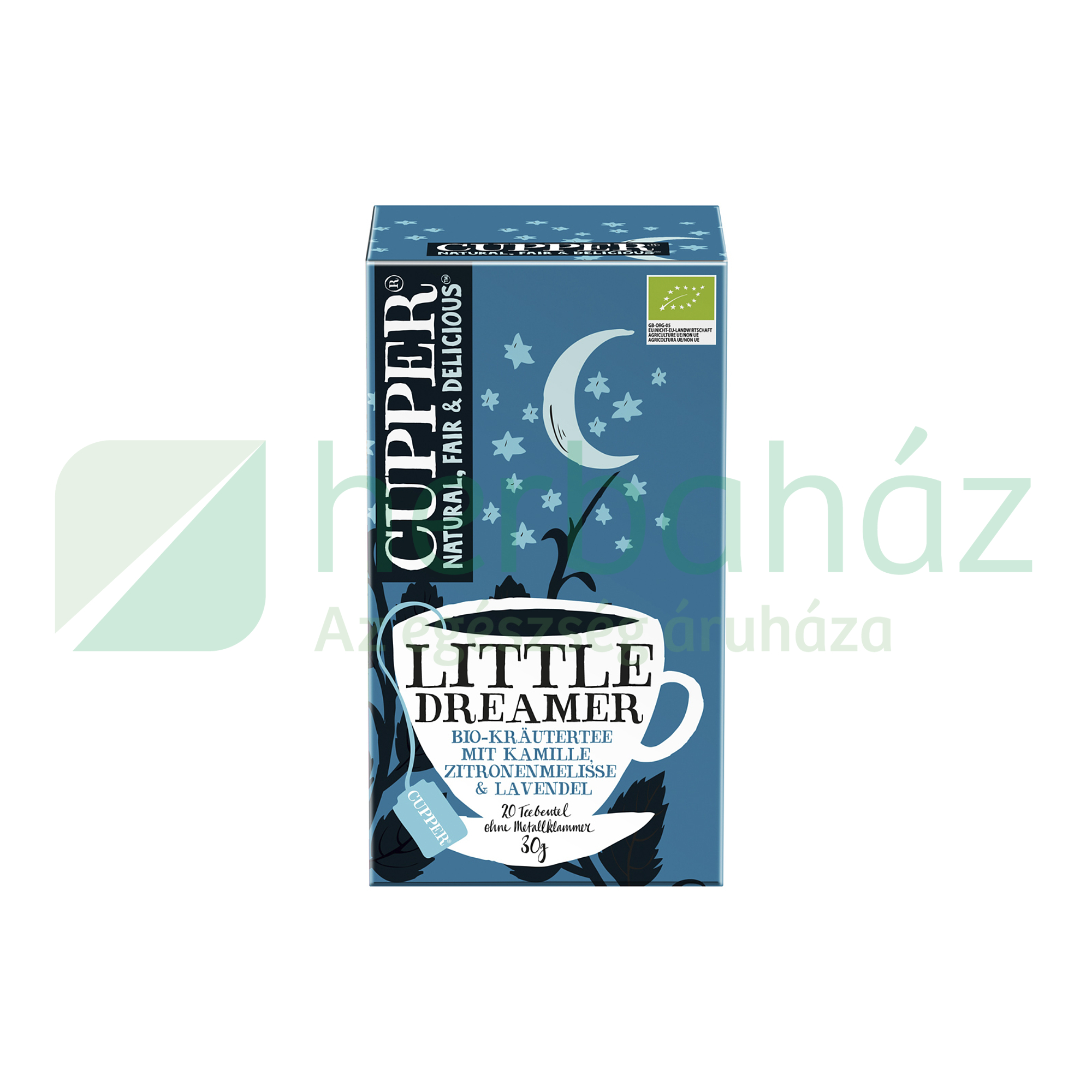 BIO CUPPER TEA LITTLE DREAMER SZÉP ÁLMOKAT FILTERES 20DB