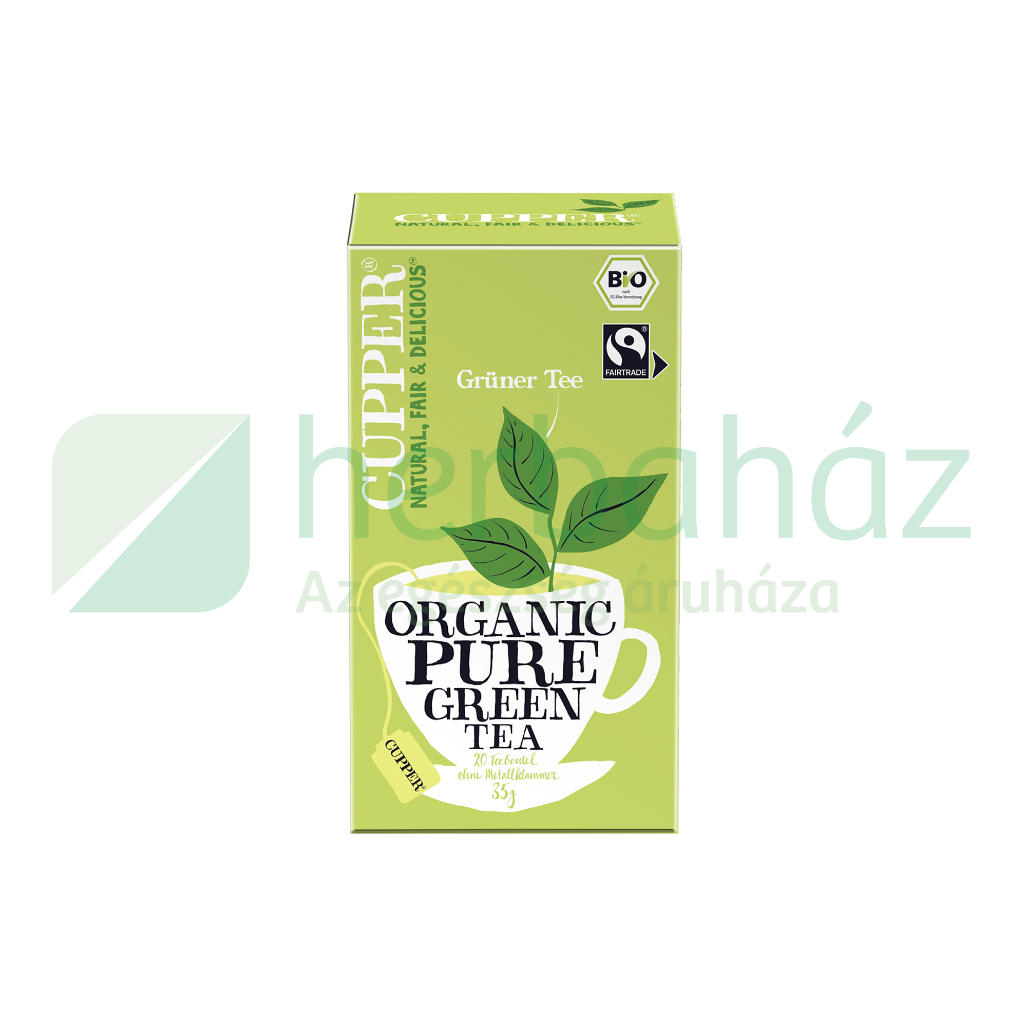 BIO CUPPER TEA TISZTA ZÖLD FILTERES 20DB