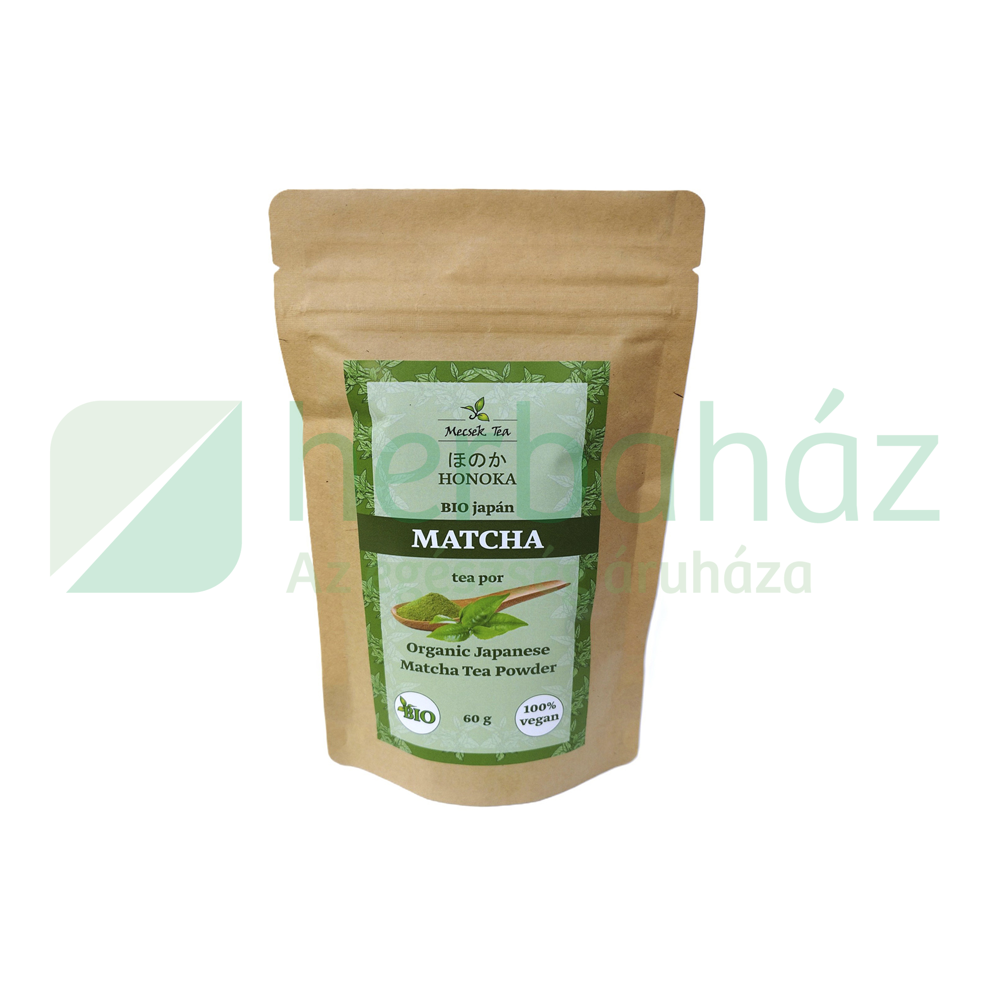 BIO MECSEK TEA HONOKA MATCHA TEA POR 60G