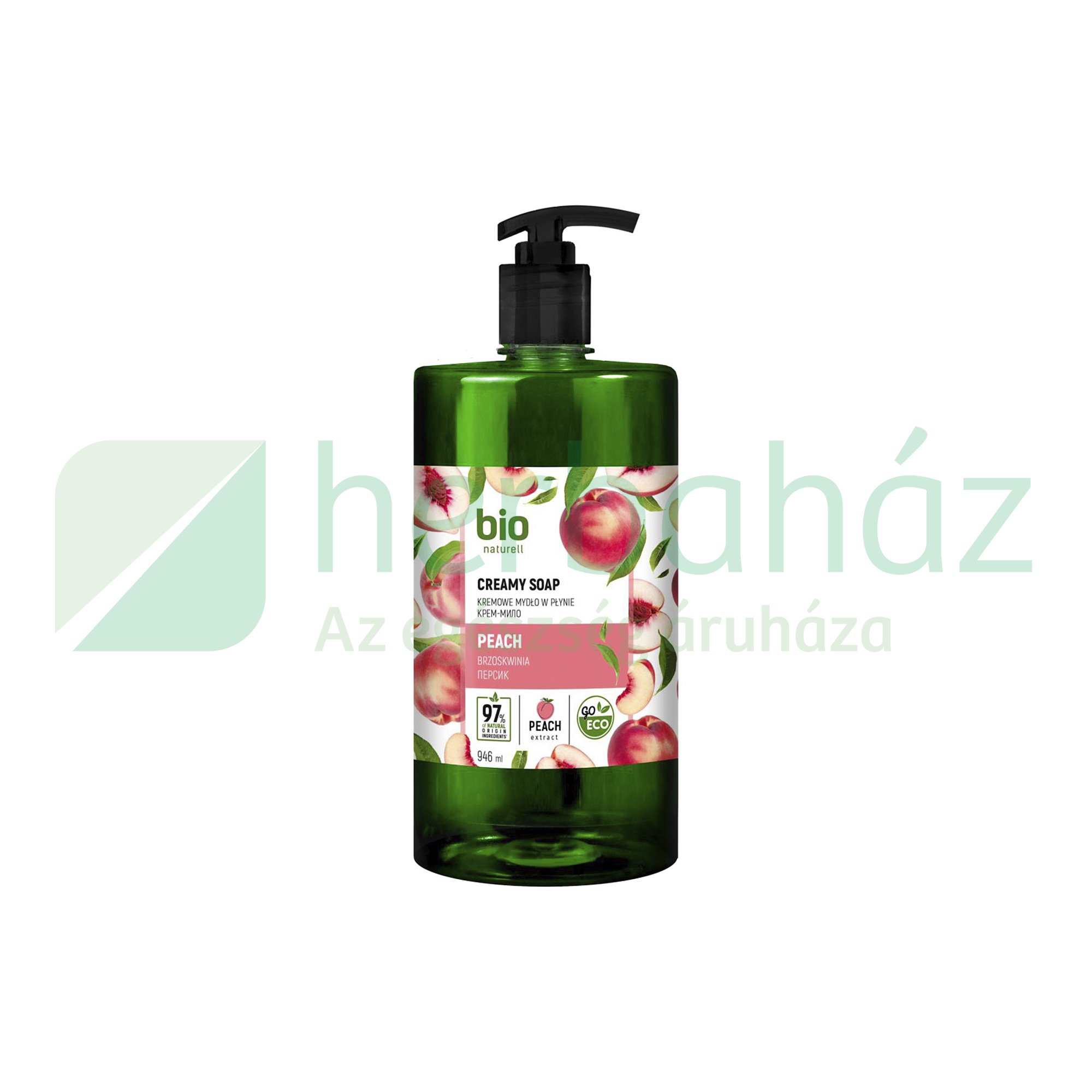 BIO NATURELL FOLYÉKONY KRÉMSZAPPAN ŐSZIBARACK ILLATÚ 946ML