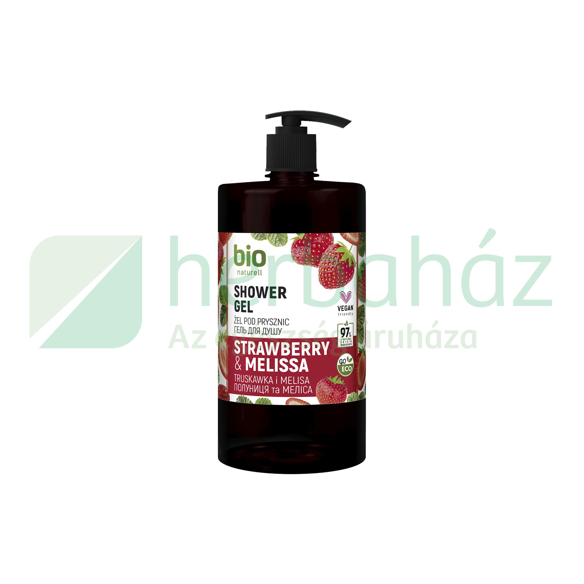 BIO NATURELL KRÉMTUSFÜRDŐ EPER ÉS MELISSA ILLATÚ 946ML