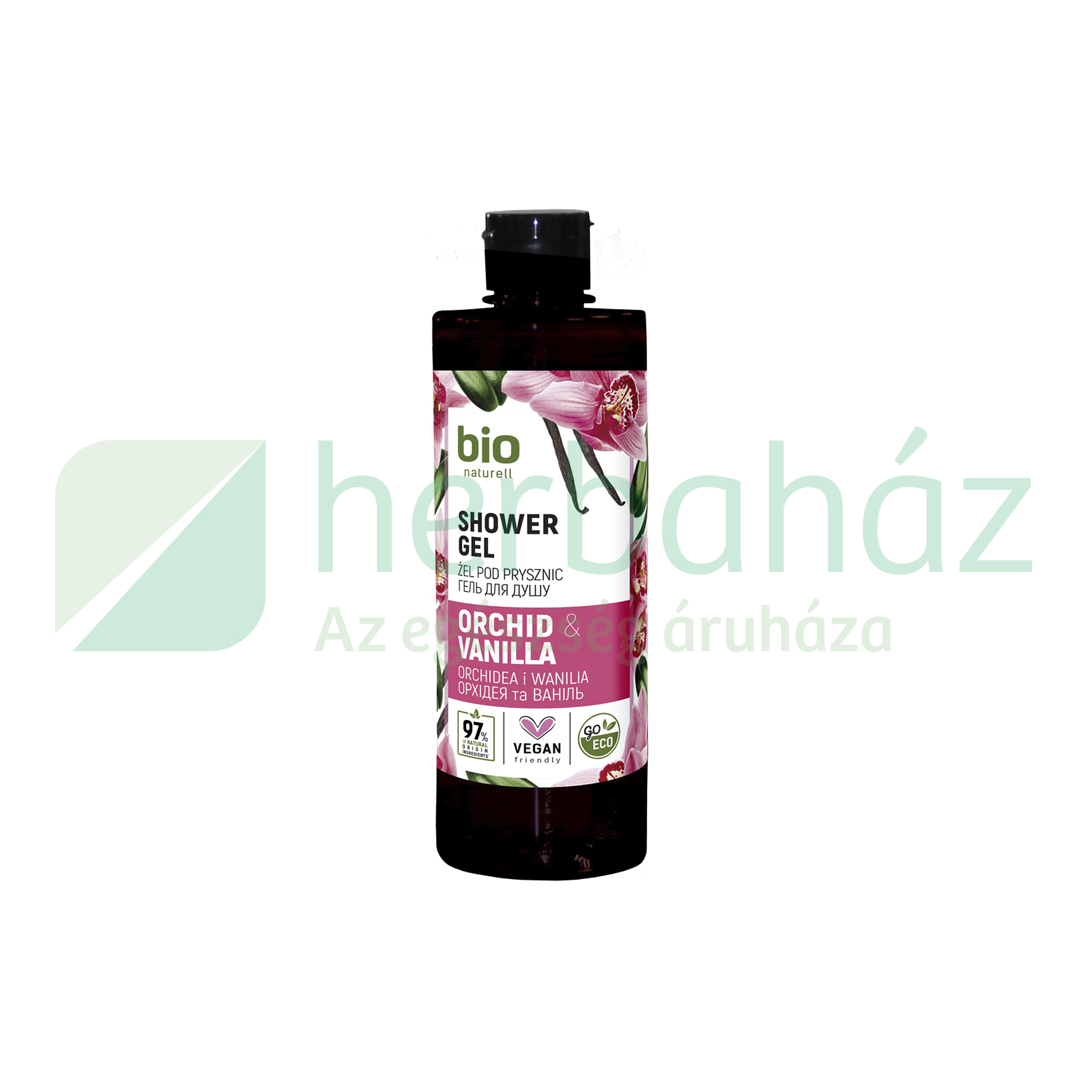 BIO NATURELL KRÉMTUSFÜRDŐ ORCHIDEA ÉS VANÍLIA ILLATÚ 473ML